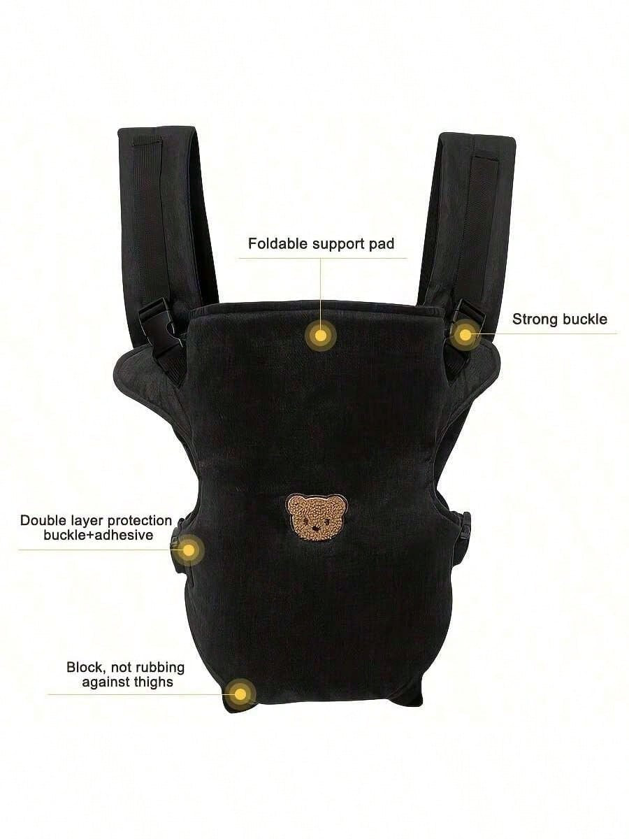 1pc Multifunctional Breathable Baby Carrier, All-Season Use, Detachable Design, Ergonomic, Convenient For Outdoor, Perfect Baby Shower Gift