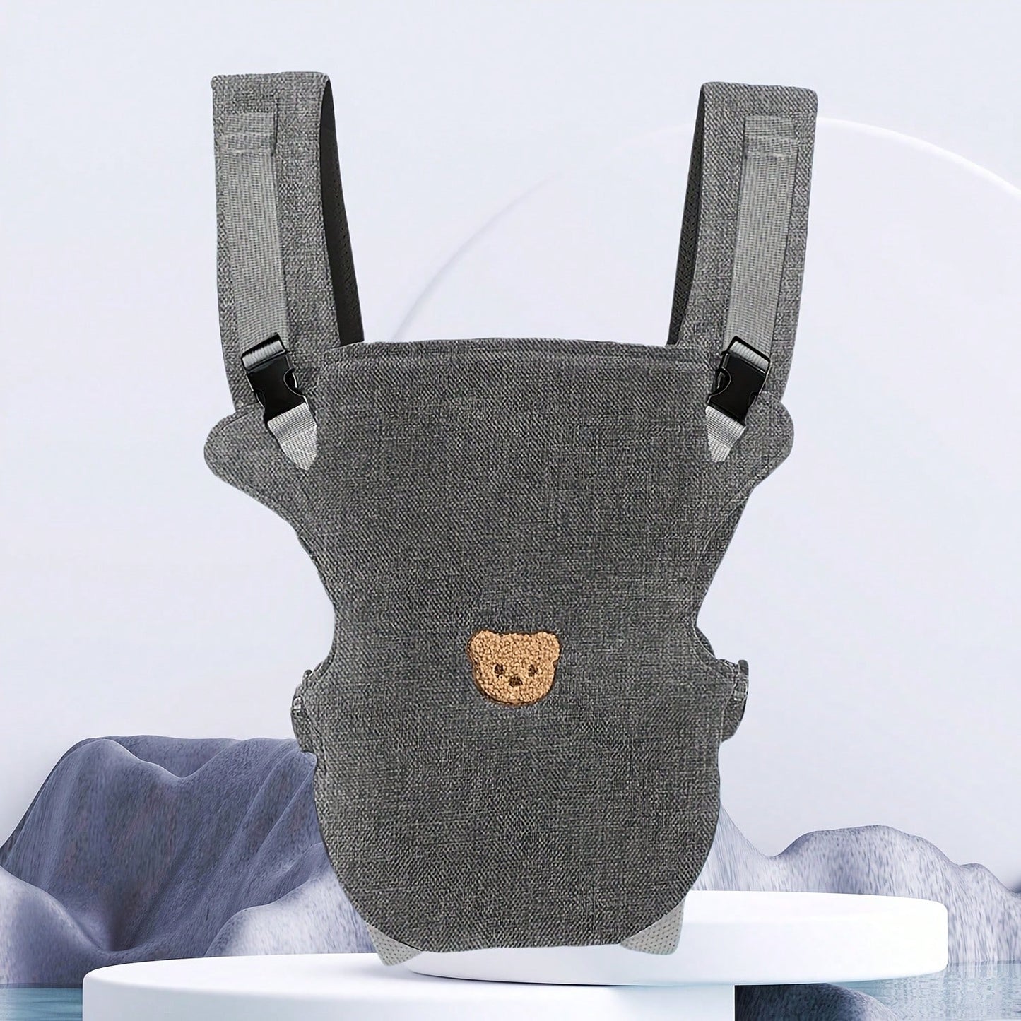 1pc Multifunctional Breathable Baby Carrier, All-Season Use, Detachable Design, Ergonomic, Convenient For Outdoor, Perfect Baby Shower Gift